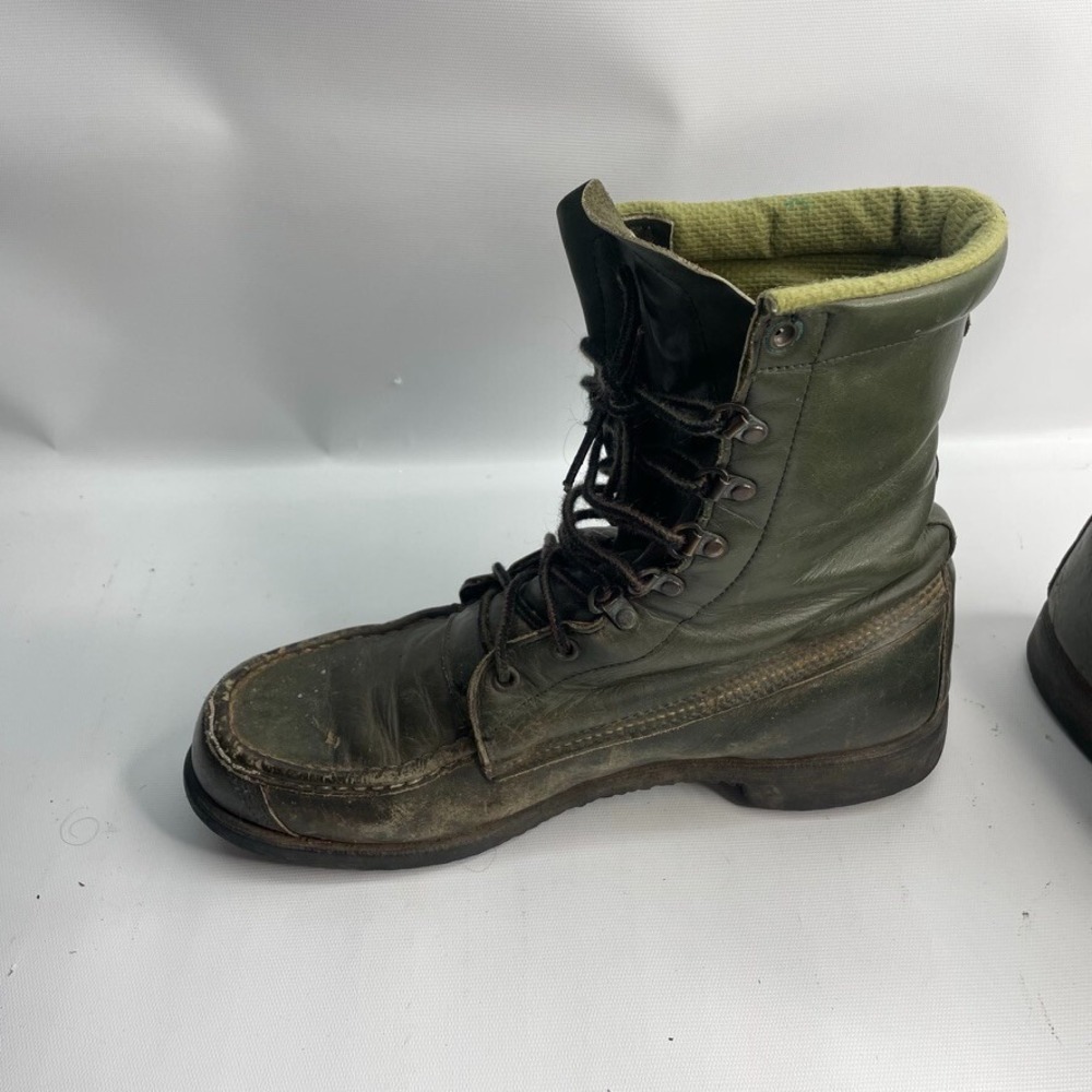 Vintage Red Wing Irish Setter Green Leather‎ Sport Boots size 10 D - Picture 6 of 10